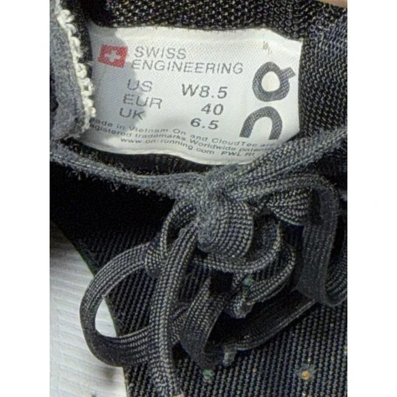 On Cloud X Shoes Women Size 8.5 White Running Shoes Sneakers Lightweight Comfort - Picture 11 of 11